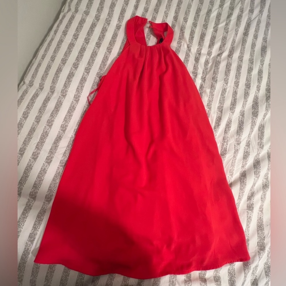 One Heart Clothing Red Halter dress